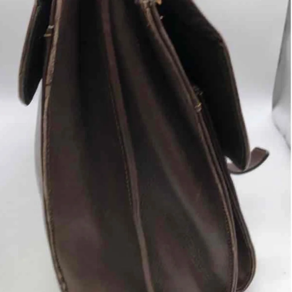 Kenneth Cole Reaction Brown Leather Briefcase